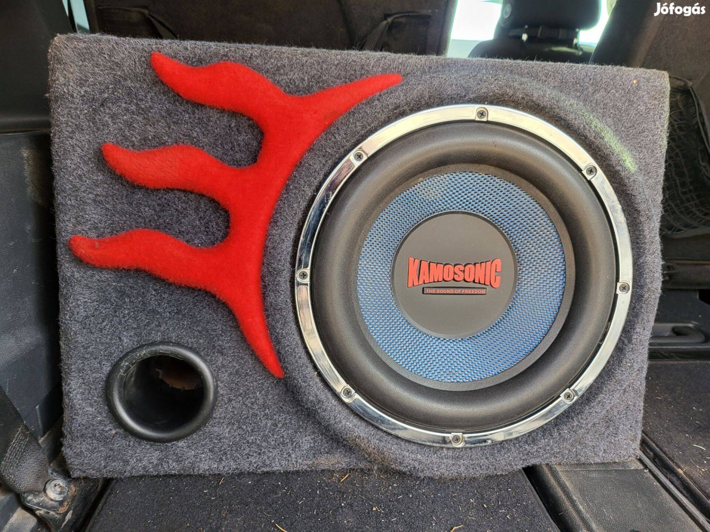 Kamosonic mélyláda [2x4ohm, 1000w max/ 500w rms]